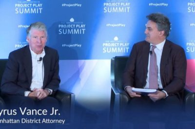 Luis Fernando Llosa Interviews Manhattan DA, Cy Vance